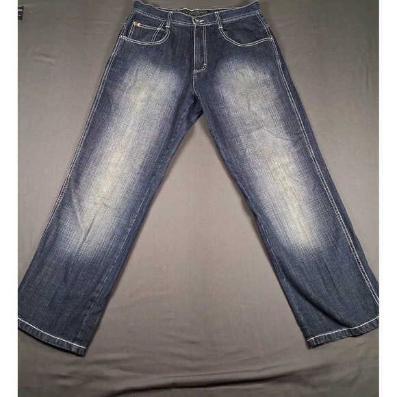 Southpole Other - Y2K Vintage Southpole RN82628 Jeans Mens 34x32 Blue Wide Leg Baggy - Hip Hop